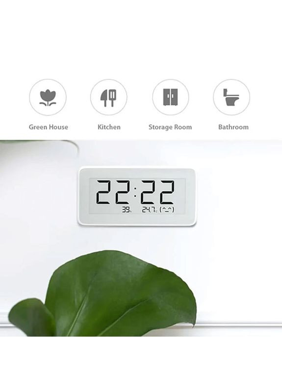 Термогігрометр Xiaomi Temperature and Humidity Monitor Clock PRO (BHR4660CN) MiJia (292410977)