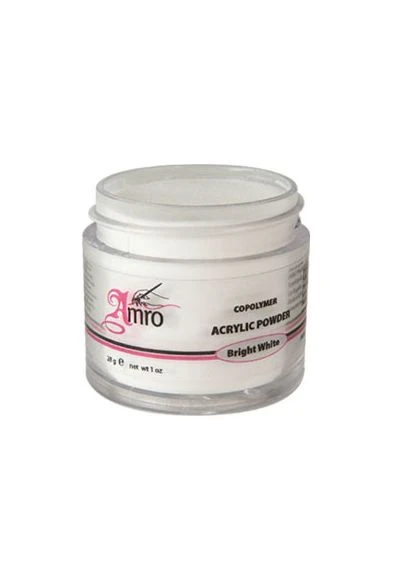 Акрил. пудра ярко-белая Bright White 113г. Amro (356674972)