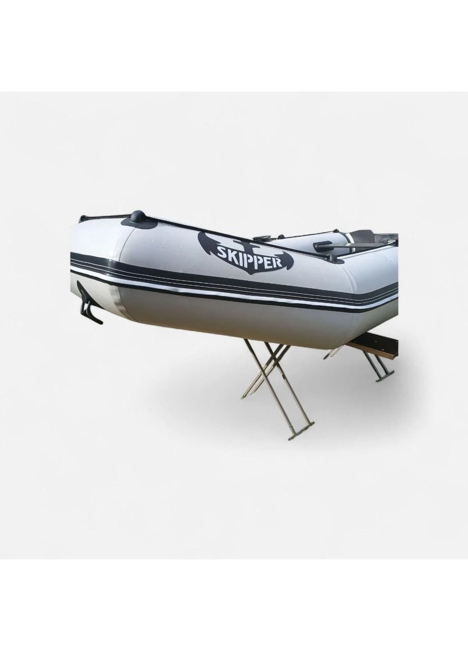 Моторная надувная лодка ПВХ SM280b, Белый Skipper (400127899)