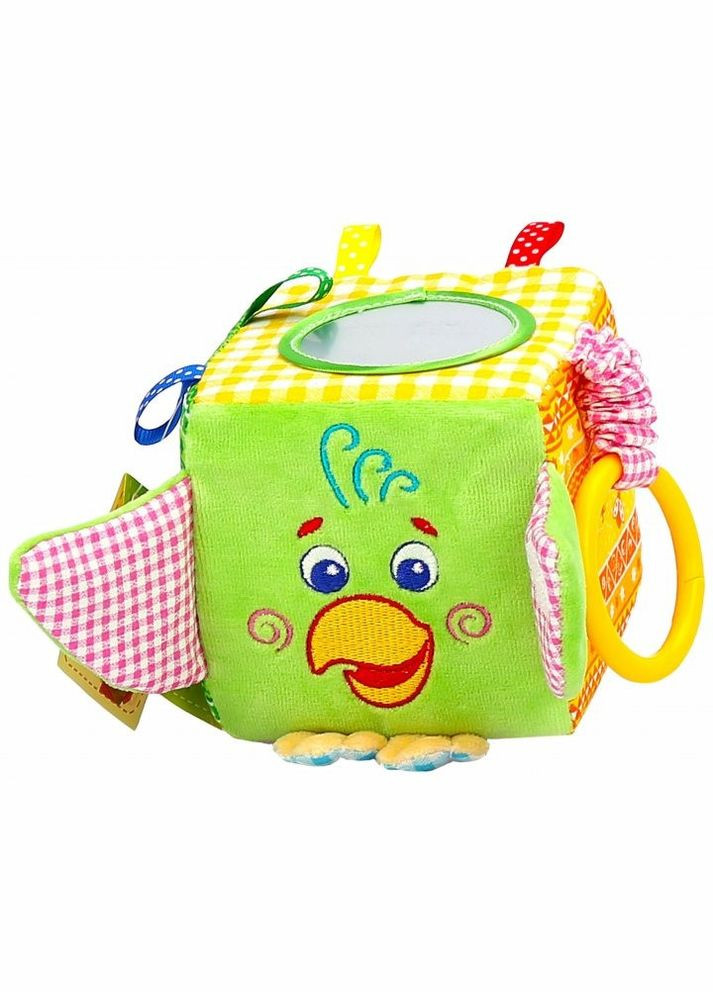 Подвеска-кубик Зоо "Попугай Пустун" МС 110202-01 Macik (337178662)