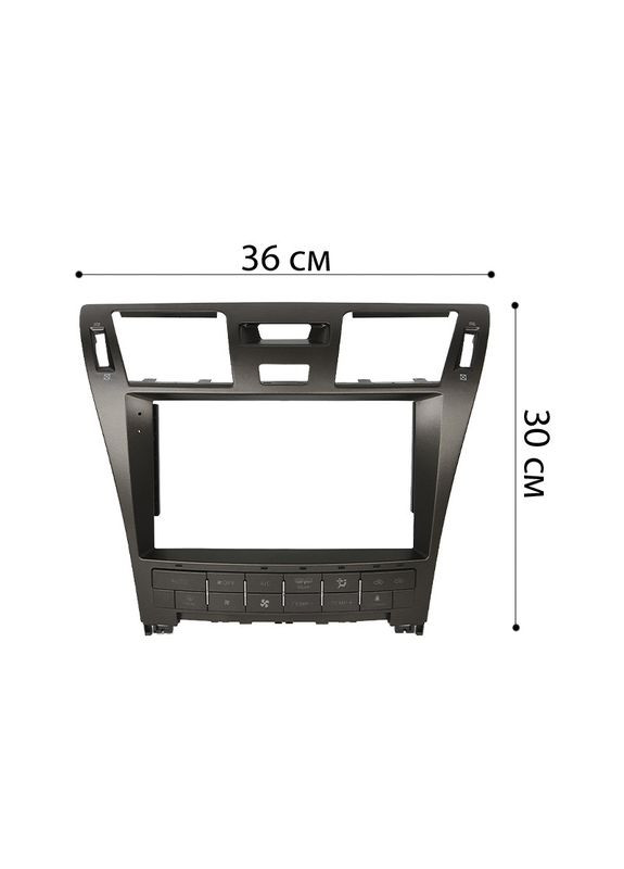 Штатний комплект Lexus LS460 LS600H XF40 lV 2006-2012 Рамка 10" + canbus (1234-284) Лексус 2 шт. Lesko (349729806)