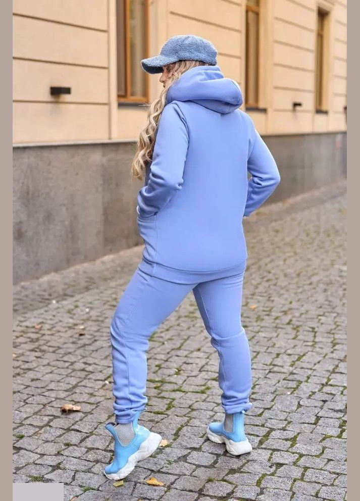 Прогулочный женский костюм зимний без меха HD-1207 Голубой, 48-50 Sofia (267495466)