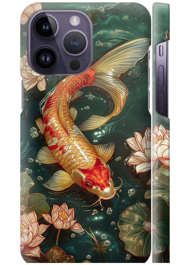 3D пластиковий матовий чохол 'Мелодія Лотоса' для Endorphone Apple iPhone 14 Pro Max (291129264)