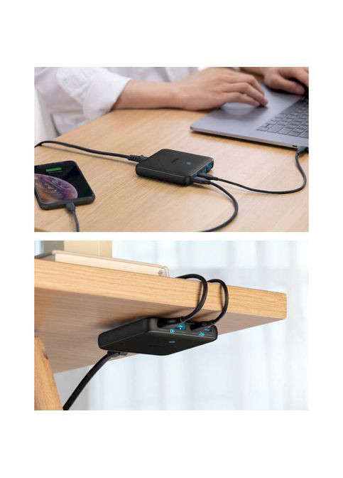 Сетевое зарядное устройство для PowerPort 543 Atom III Slim Black, 45W USB Type-C + 20W USB (A2046G12) Anker (336951374)