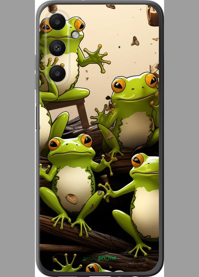 Чехол на Samsung Galaxy A05s Жабки "5656u-3356-70447" Endorphone (383730463)