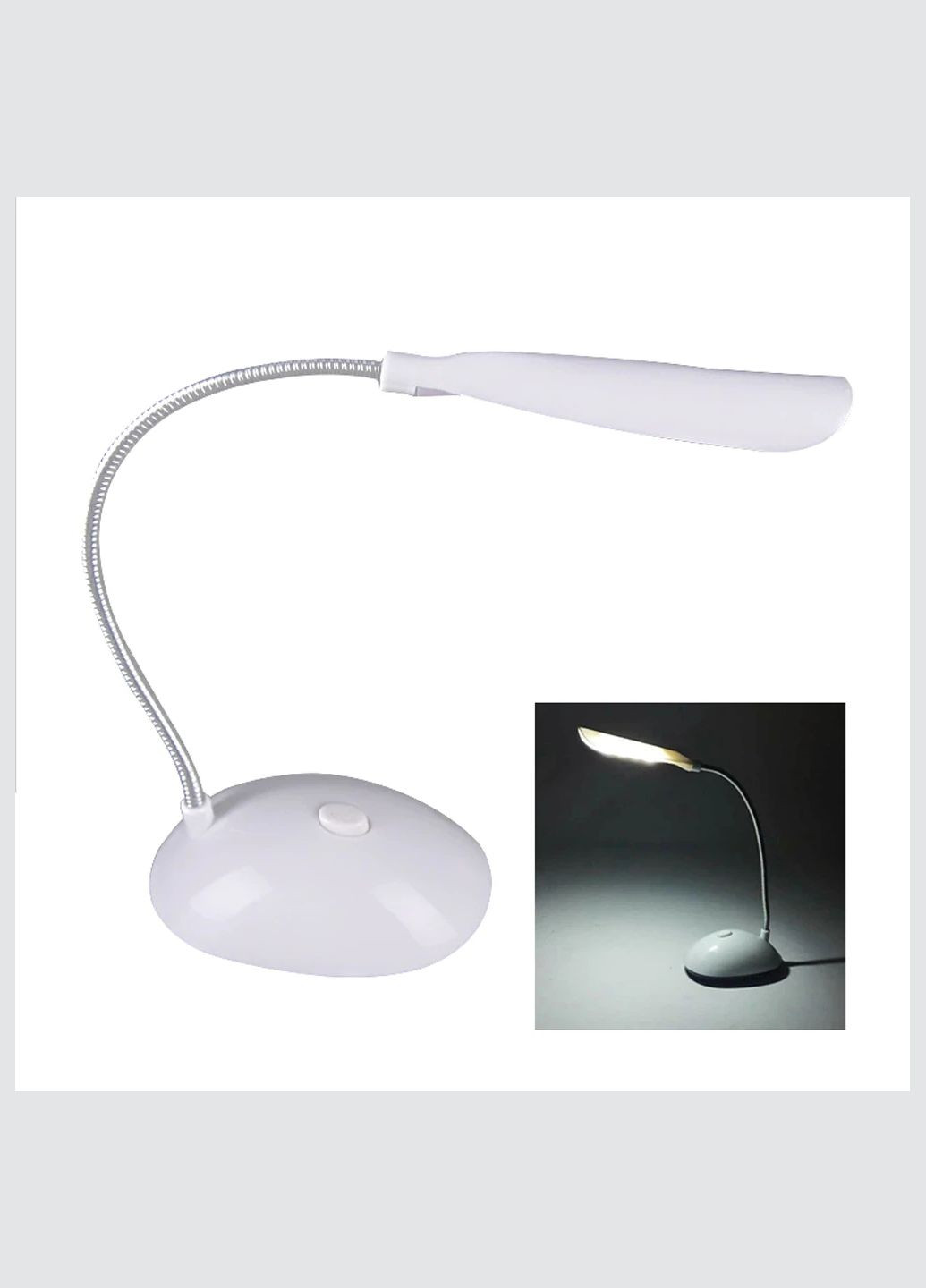 Светодиодная настольная гибкая лампа на батарейках прикроватная лампа для чтения ночник А1 MJX (297707819)