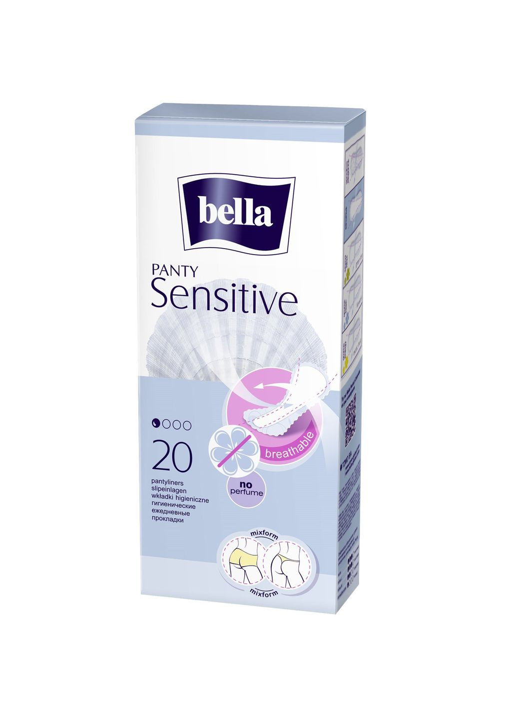 Щоденні прокладки Panty Sensitive, 20 шт. Bella 83-02290 (328231561)