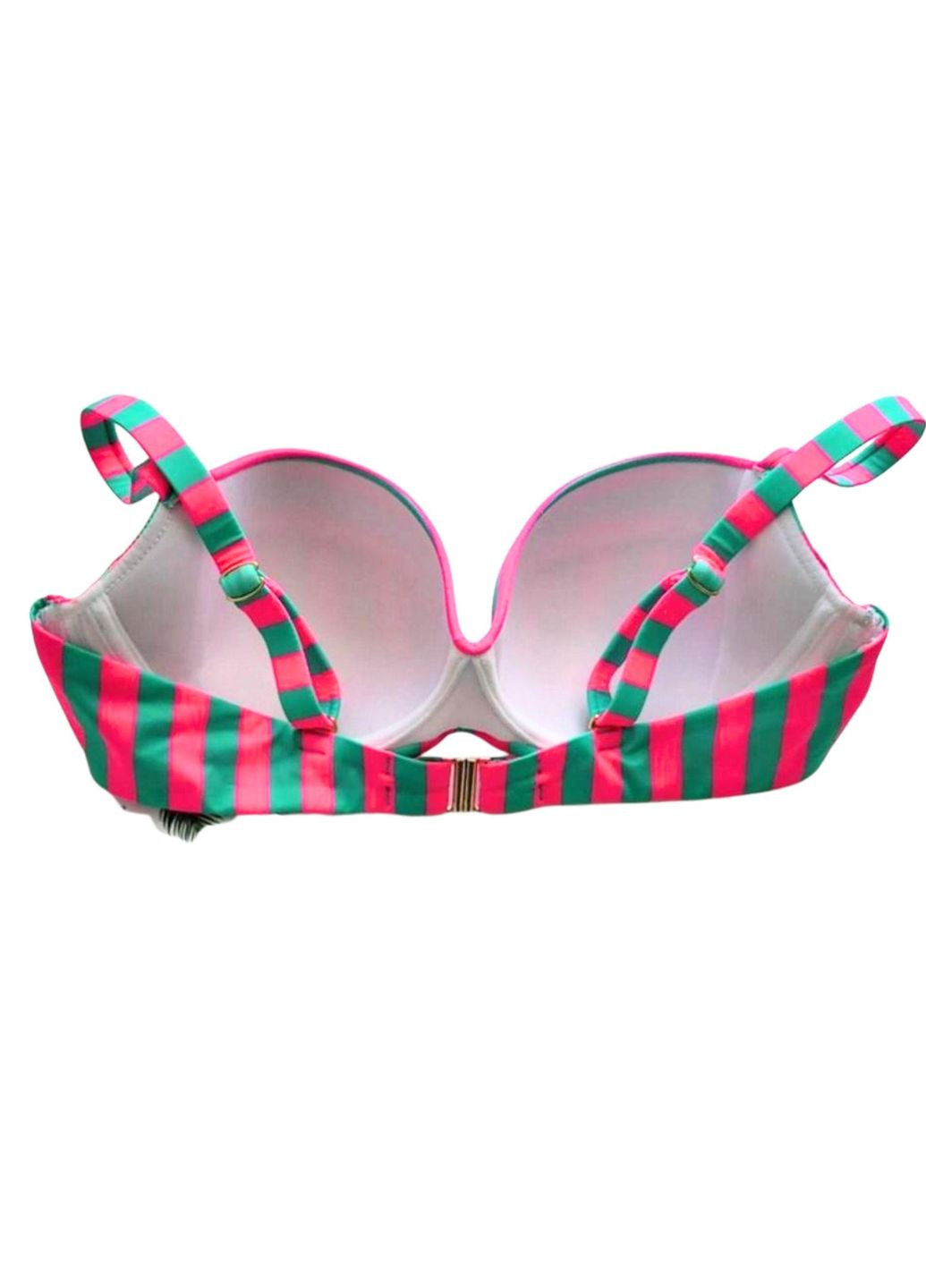 Розовый раздельный купальник розовый в полоску angela bsg - 014 Toccata