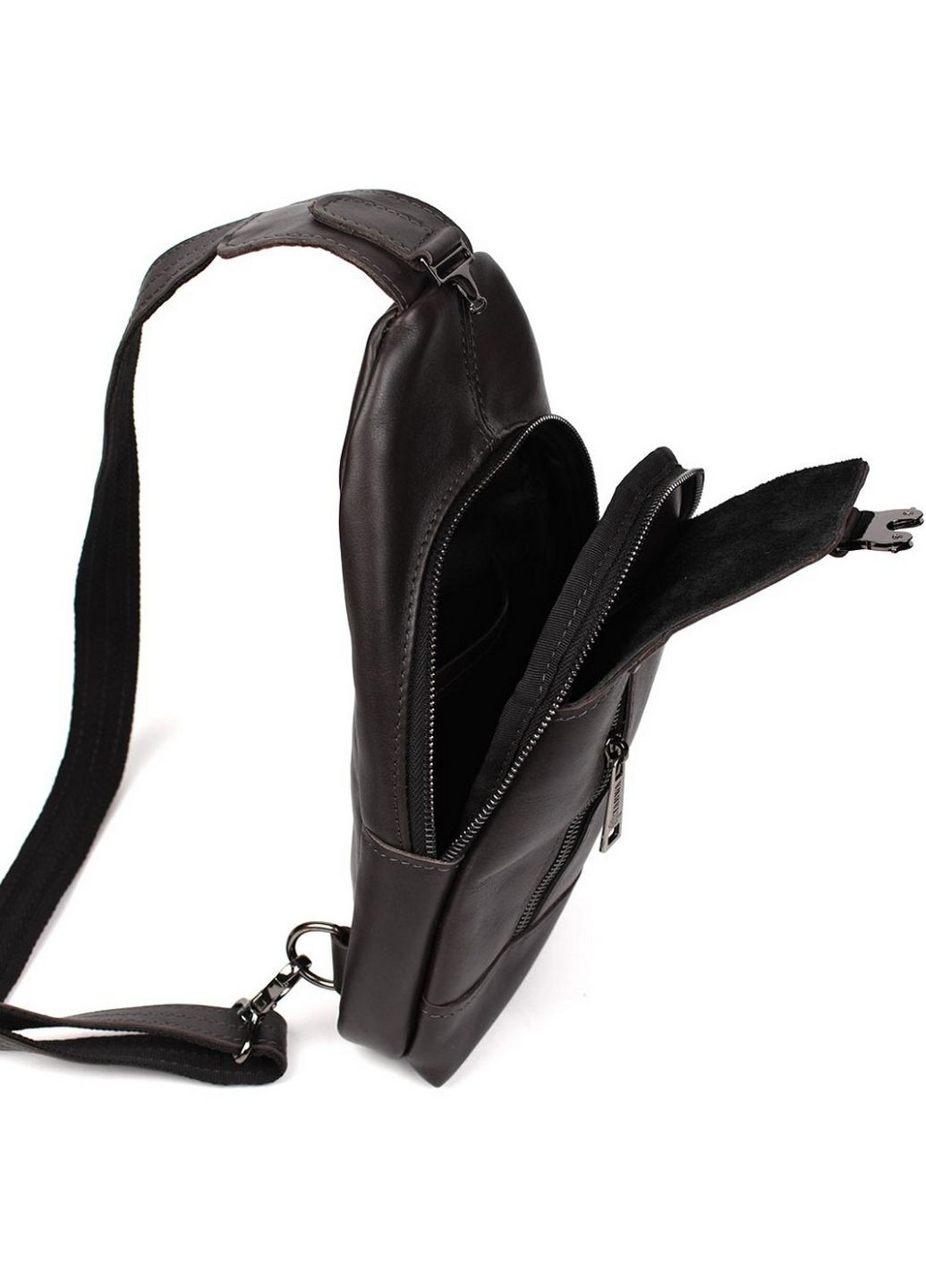 Шкіряна сумка-слінг 27х18х5 см TARWA (315871160)