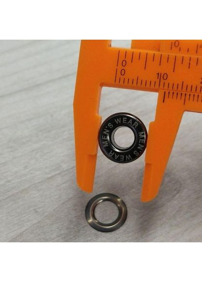 Люверс Mens Wear Нержавійка D-5мм 1000шт Темний Нікель Plus-plus (366217254)