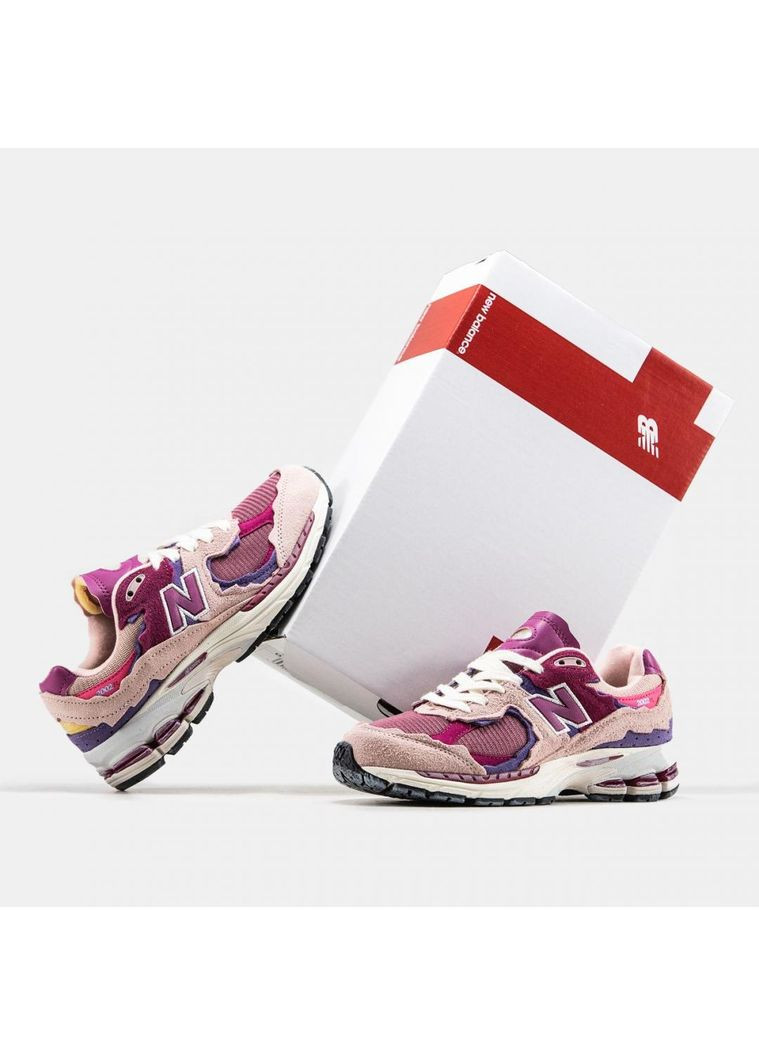 КРОСІВКИ ЖІНОЧІ NEW BALANCE 2002R PINK НЬЮ БЕЛАНС 2002R No Brand рожеві демісезони (367174109)