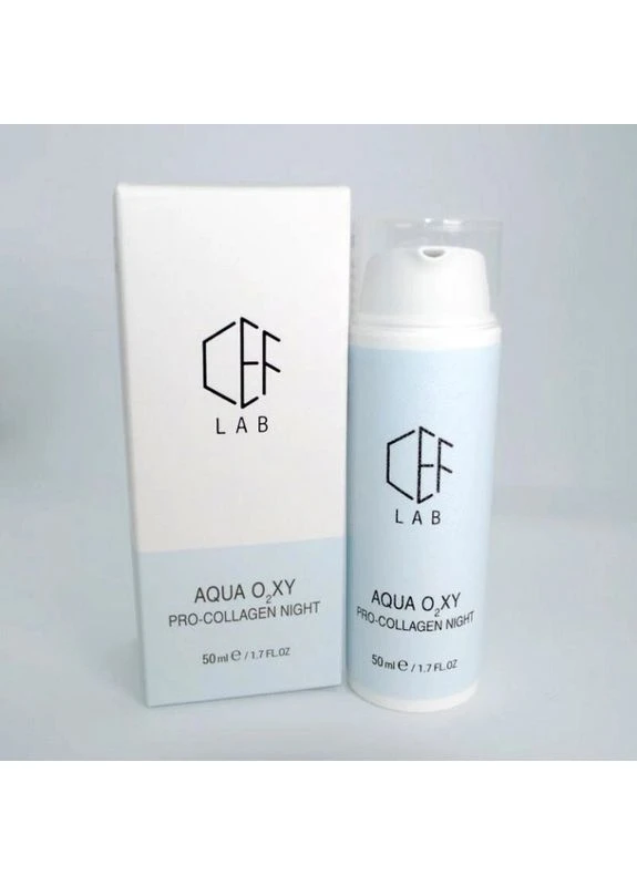 Проколагеновий Нічний Крем Aqua O2xy Pro-Collagen Night Cream 50 мл CEF Lab (381361786)