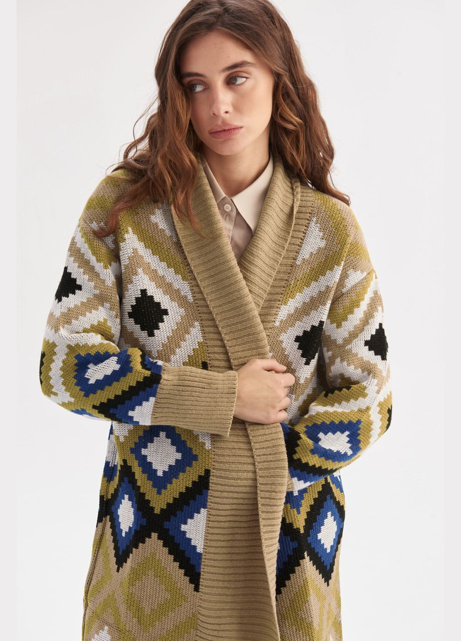 Бежевый демисезонный кардиган MEREZHKA