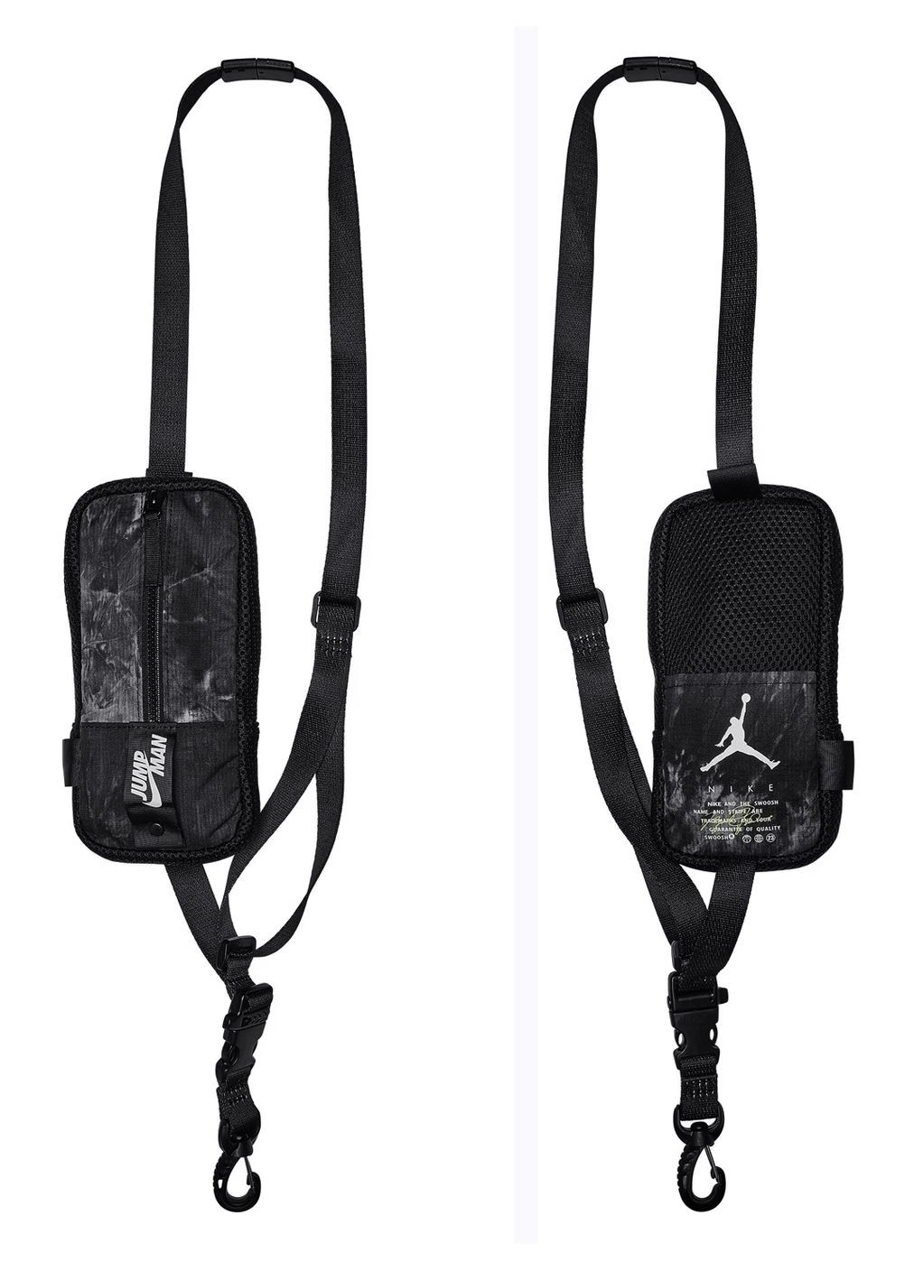 Маленькая сумка мессенджер Jordan nike utility lanyard black (278643944)