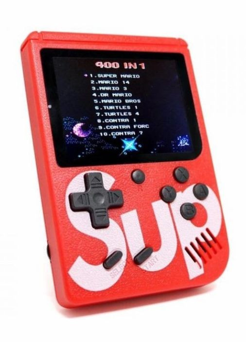 Карманная игровая ретро приставка Game Box 400 игр dendy SEGA 8bit красная (1829455458) Sup (336380495)