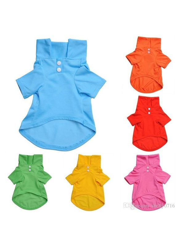 Футболка для котів Pet Style "Поло" Синя L No Brand - (323233616)