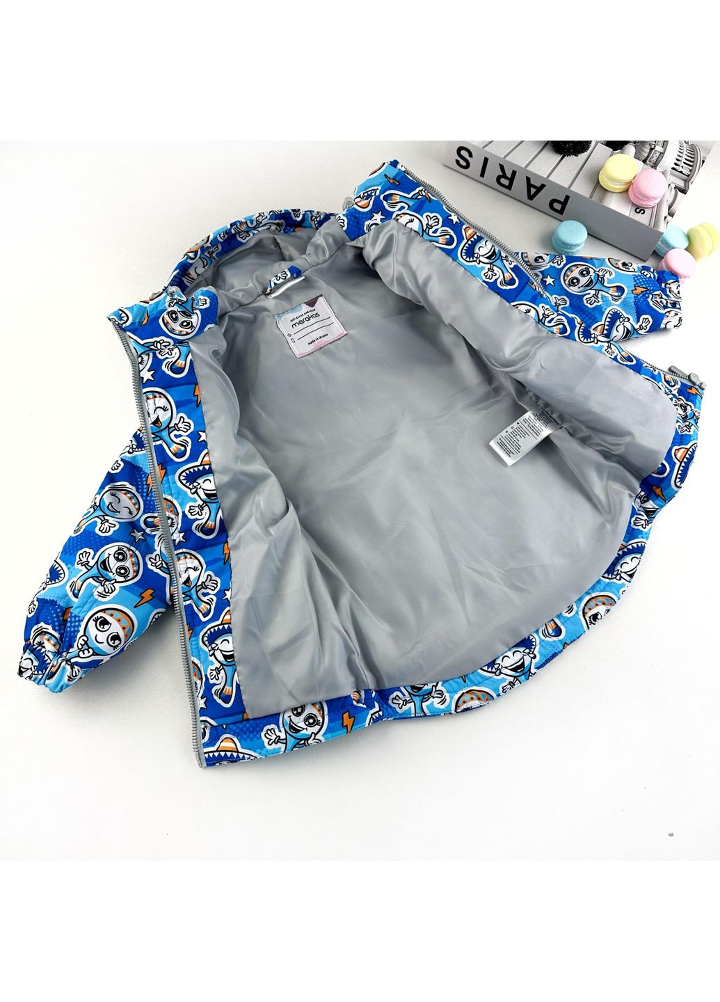 Комбінований демісезонний дитячий демісезонний комплект (куртка + штани) (1-set-ny-sl-dh-p-80-1-06242) Marakas