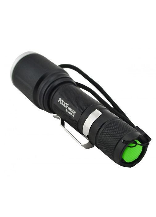 Ручной фонарь компактный туристический с 5 режимами работы zoom microUSB аккумуляторный 18650 металл BL-1860-T6 Bailong (350349016)