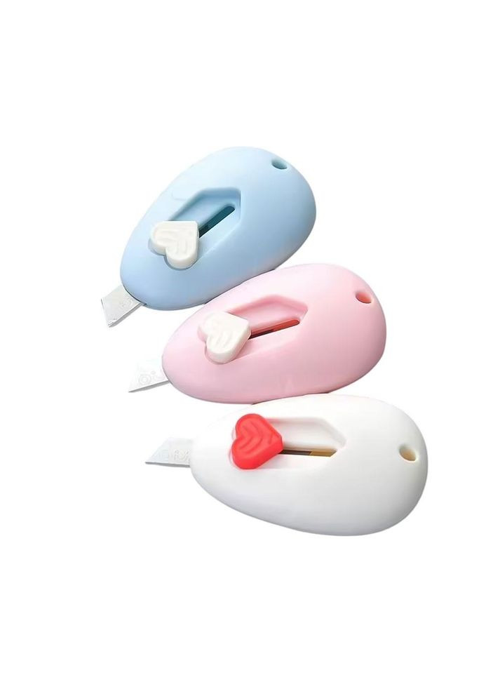 Канцелярський міні ніж серце (TA0154_6) No Brand (370719010)