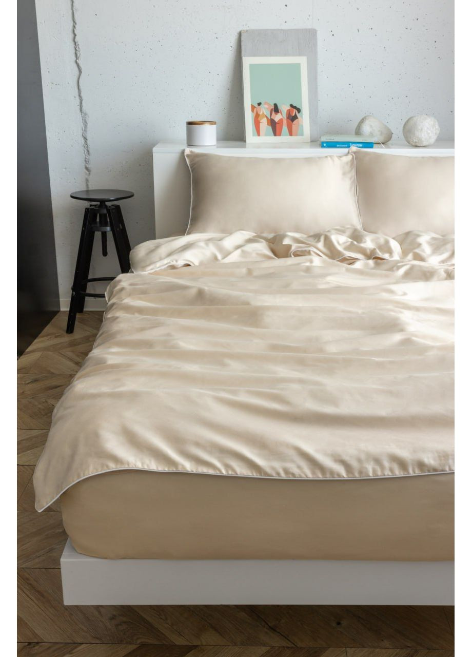 Сімейний комплект постiльної бiлизни на гумці з кантом HYGG (368830539)