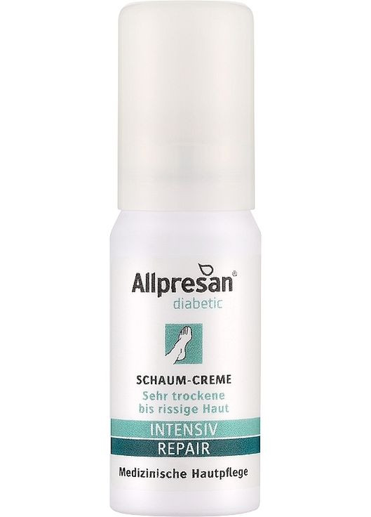 Крем-піна для ступень "Інтенсивне відновлення", із сечовиною Diabcare Intensiv Repair Schaum-Creme 15ml (1376004-31162637) Allpresan (368626577)