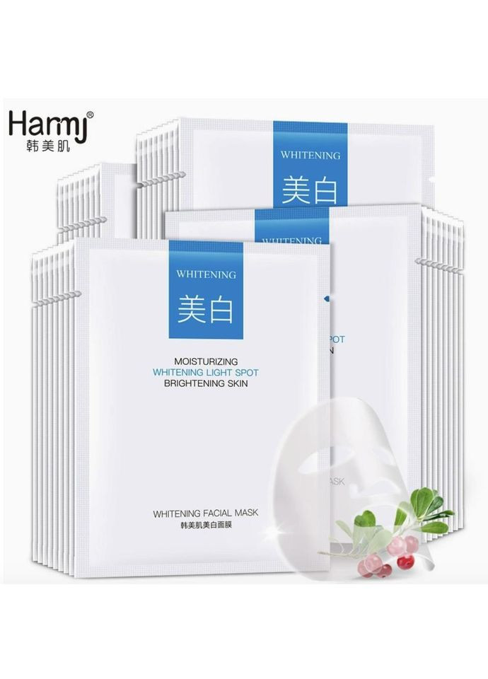 Тканинна маска HOMER Whitening Light Spot з ніацинамідом та арбутином 25 г Xue Lan Hua (335868352)