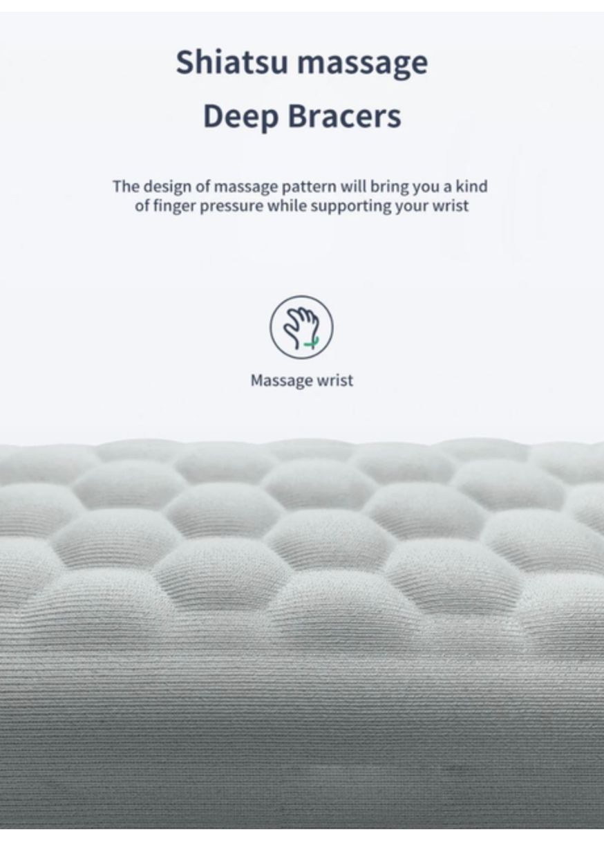 Ергономічний килимок підставка під руки зап'ястя для клавіатури з піни з ефектом пам'яті 1 шт Чорний Neon (362577133)