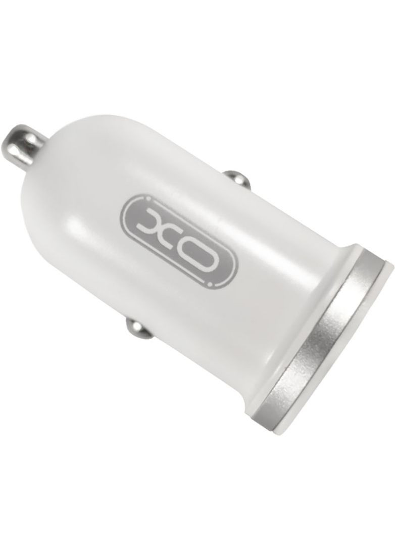 Автомобильное зарядное устройство TZ08 2.1A/2 USB Lightning Cable White XO (301468150)