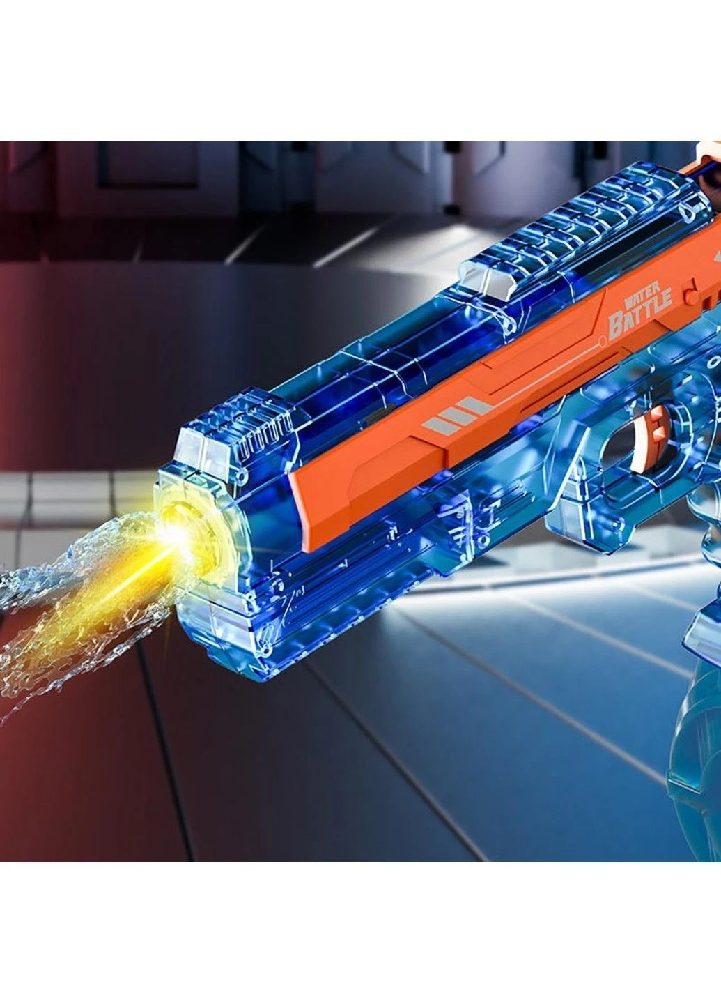 Водяний акумуляторний пістолет Water Gun 66-35 (500ml) with lithium battery Epik (390131624)