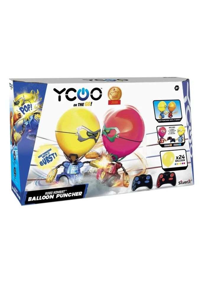 Ігровий набір "Вибухові" Роботи-боксери" 88039 в комплекті 24 кульки Silverlit (371739005)