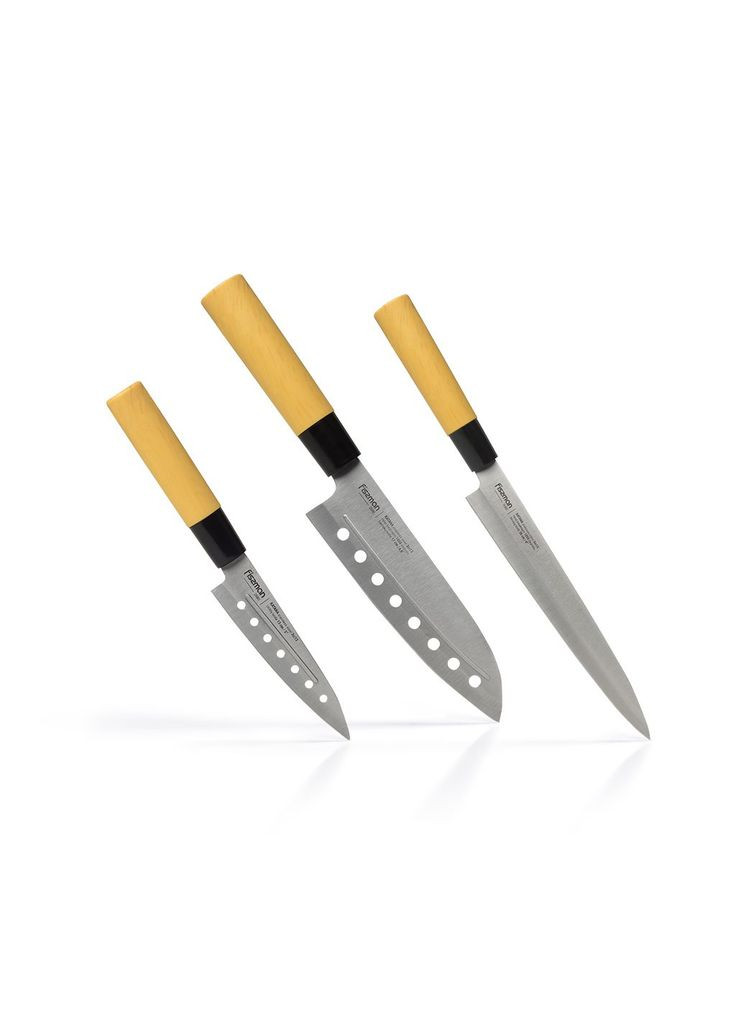 Набір ножів KATANA 3 пр. (3Cr13 сталь) FS2680 Fissman комбінований,