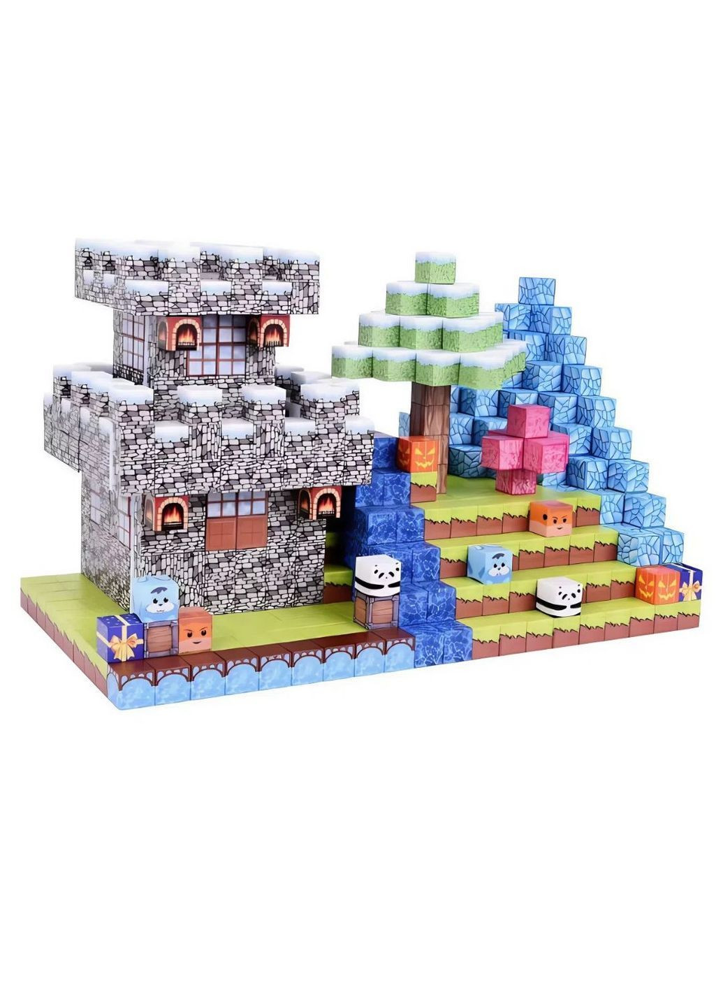 Магнитный конструктор Рождественский набор из 100 шт, от 3 лет China (364191533)