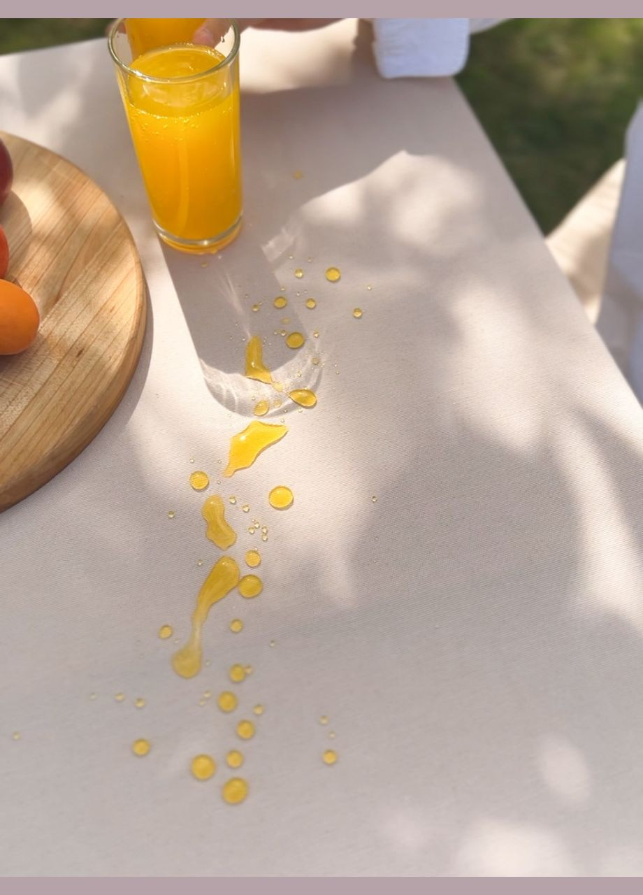 Водоотталкивающая Скатерть " однотон" 180х100 см No Brand (317275492)