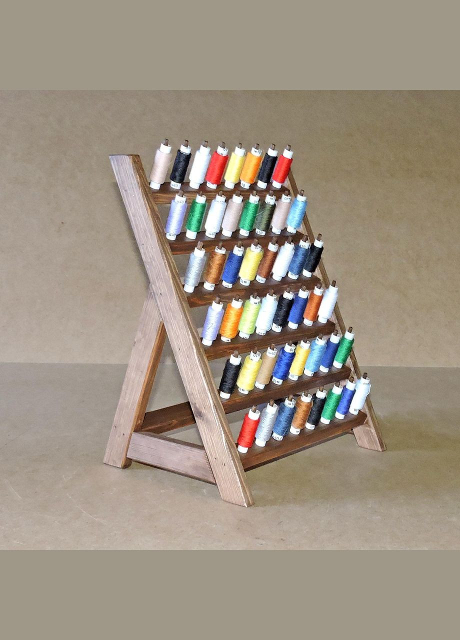 Органайзер для ниток из дерева Ватола капучино (НТК-000709) No Brand (328912142)