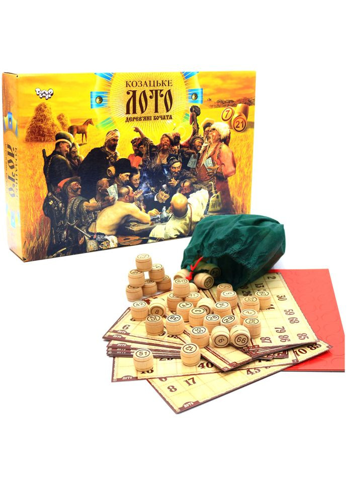 Настільна гра Козацьке Лото 2623 в коробці Danko Toys (334146607)