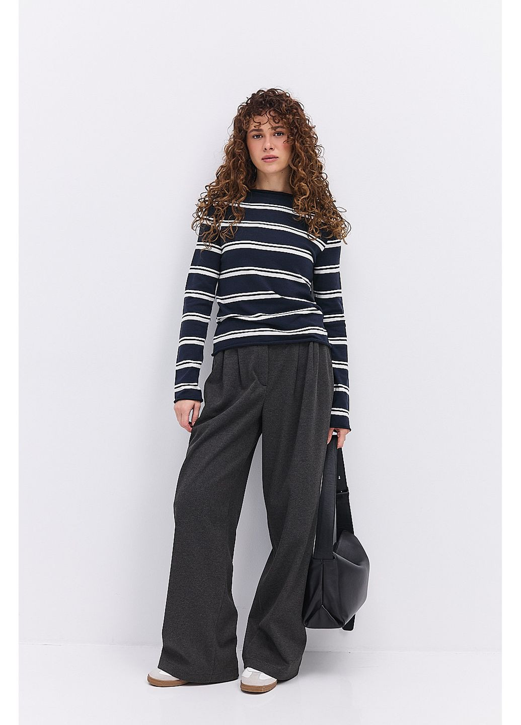 В`язана жіноча кофта в смужку Arjen (365564650)