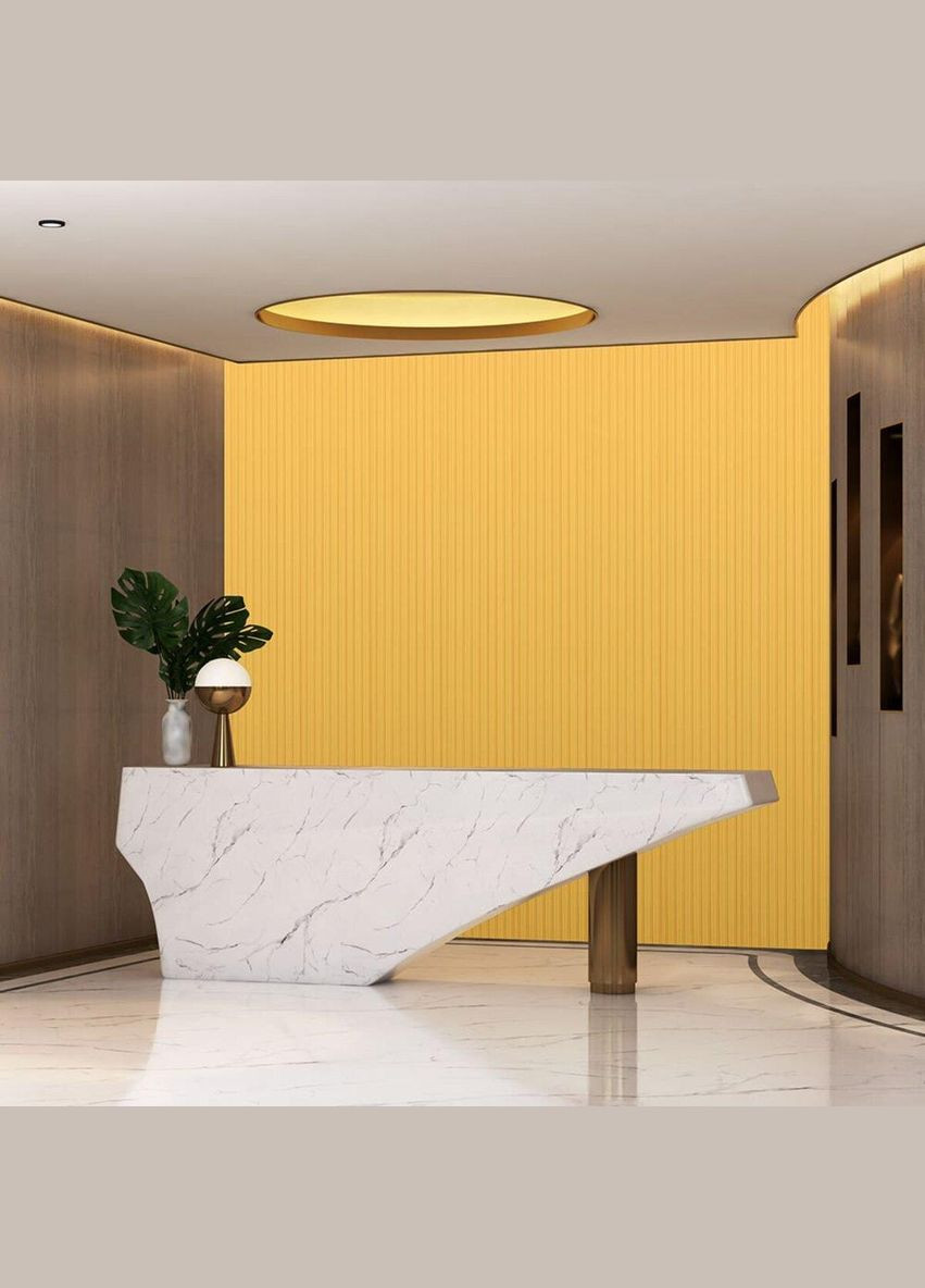 Панель-рейка в рулоні золотий (D) 3DPanda-2069 Sticker Wall (323154682)