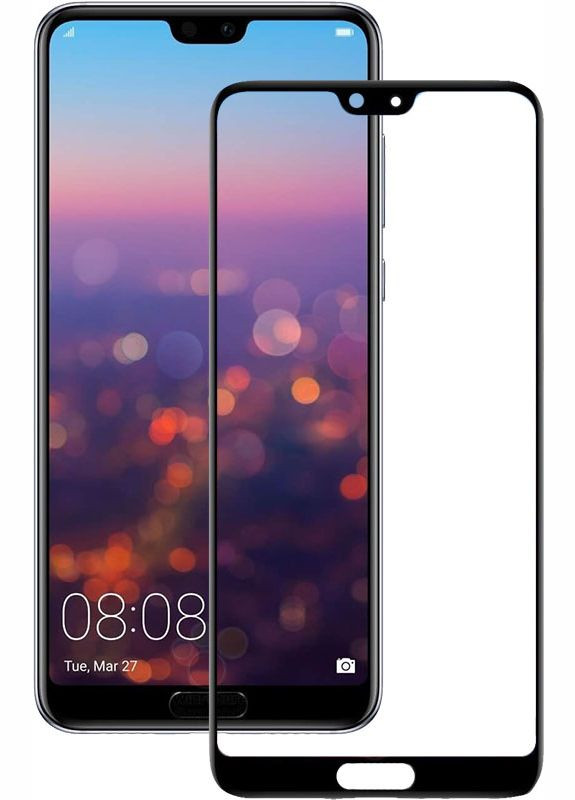 Защитное стекло 2.5D Full Cover Tempered Glass Huawei P20 Pro Black Mocolo (298995252)