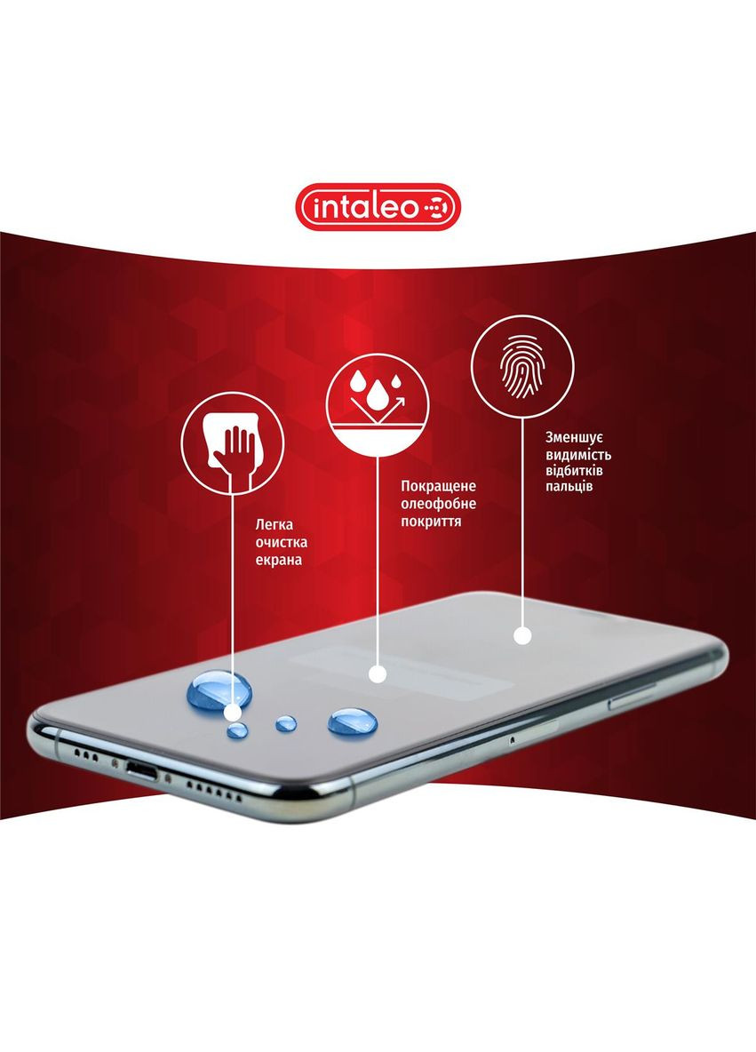 Защитное стекло Full Glue для Xiaomi Redmi Note 13 Pro 5G (1283126583926) Intaleo (372011997)