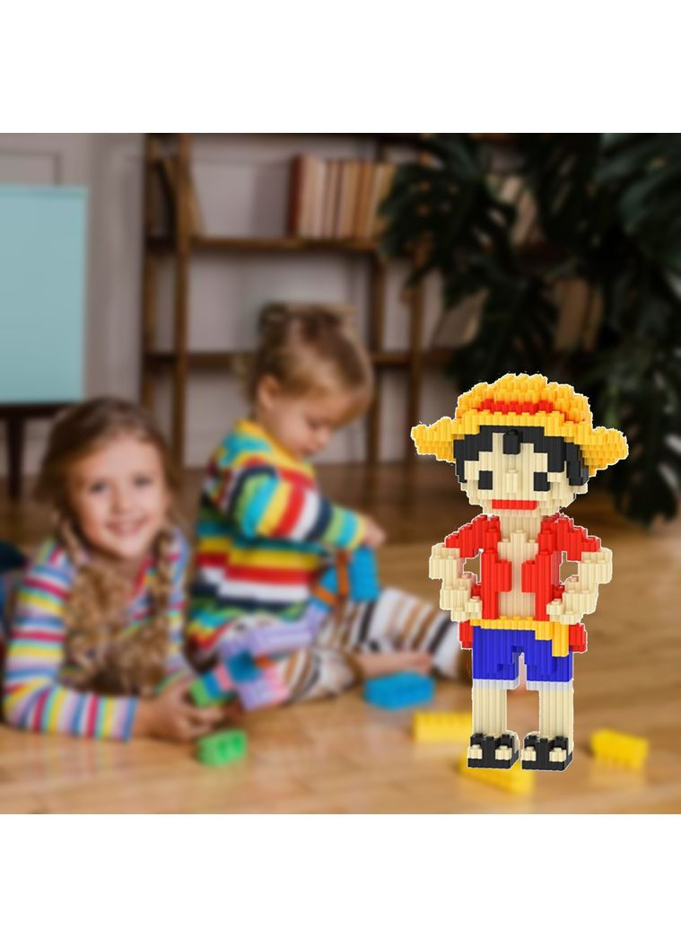 Конструктор Beixi Blocks "Луффи" 668 деталей детский 3D-конструктор 16 см BB (360867047)