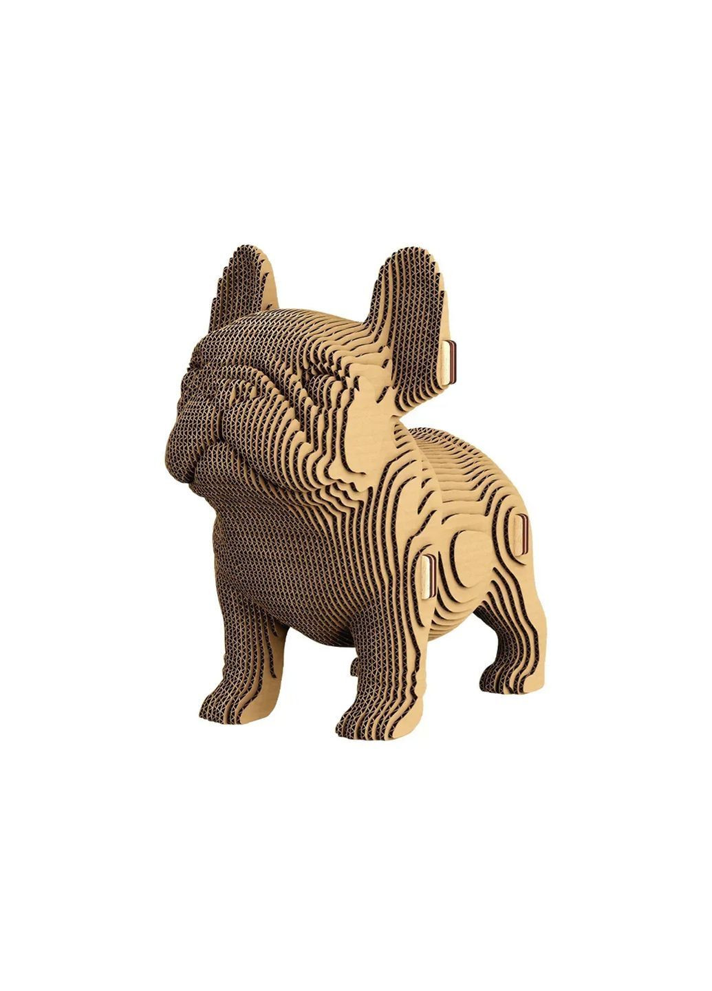 Картонный конструктор " 3D Puzzle BULLDOG PUPPY" цвет разноцветный ЦБ-00278676 Cartonic (365699762)