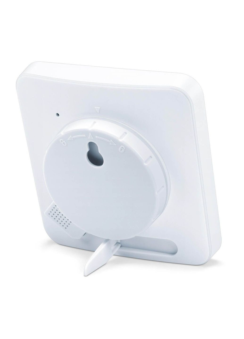 Термогигрометр, внутр. измерение, темпра, влажность, время, AAAx2, в комплекте, белый Beurer (314833145)