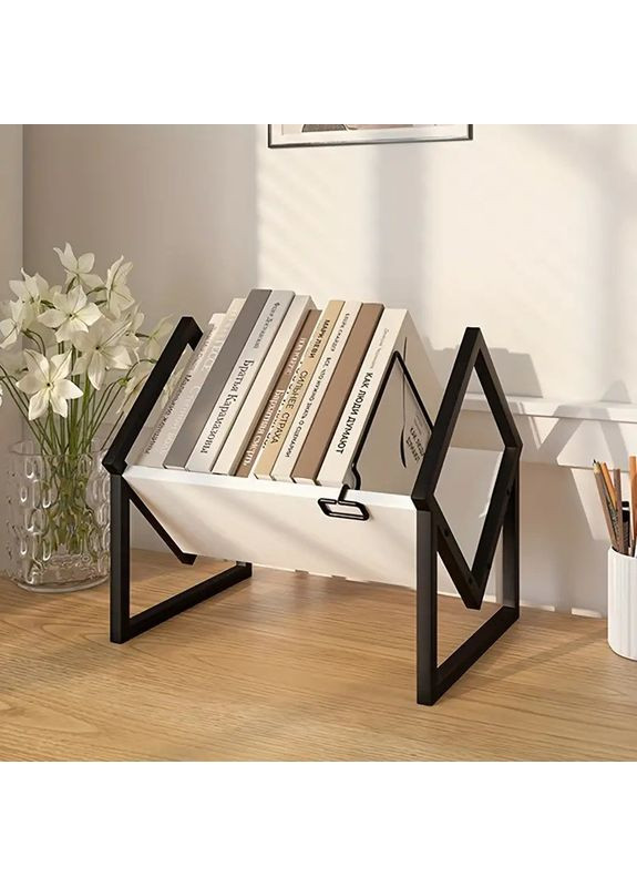 Подставка-органайзер для хранения виниловых пластинок, книг 40х34.5х28 см No Brand (366303622)