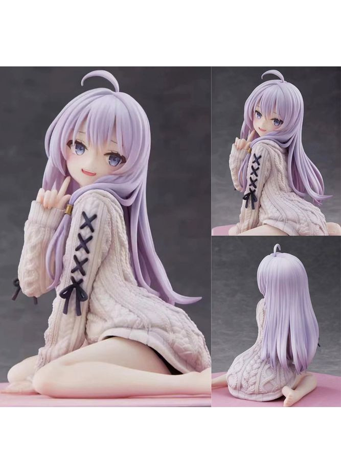 Аниме фигурка Элейна Путешествие Элейны Elaina Majo no Tabitabi Nightwear, большая статуэтка No Brand (362495201)