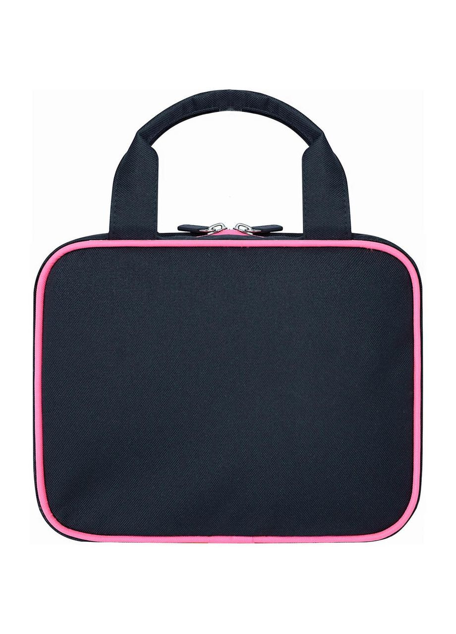 Женская дорожная косметичка несесер черная 4 отделения Voyage 6 л из водостойкой ткани (0071866) Bagland (298566626)