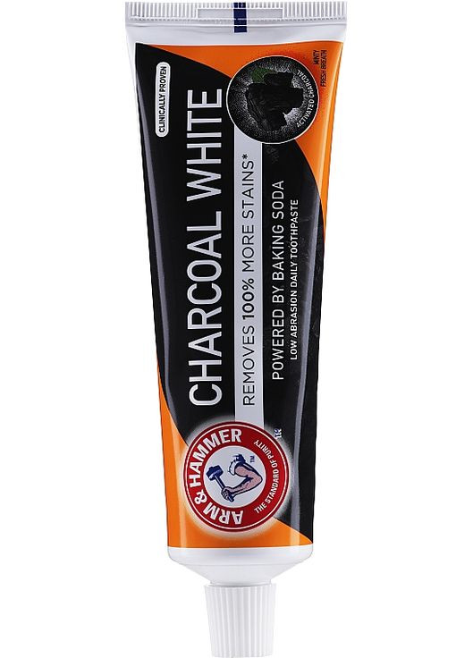 Відбілювальна зубна паста - Charcoal White Toothpaste 75ml (907198-146438) Arm & Hammer (368885051)