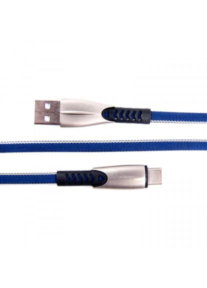 Дата кабель USB 2.0 AM to TypeC 0.25m blue (PLS-TC-SHRT-PLSK-BLUE) DENGOS usb 2.0 am to type-c 0.25m blue (268142888)