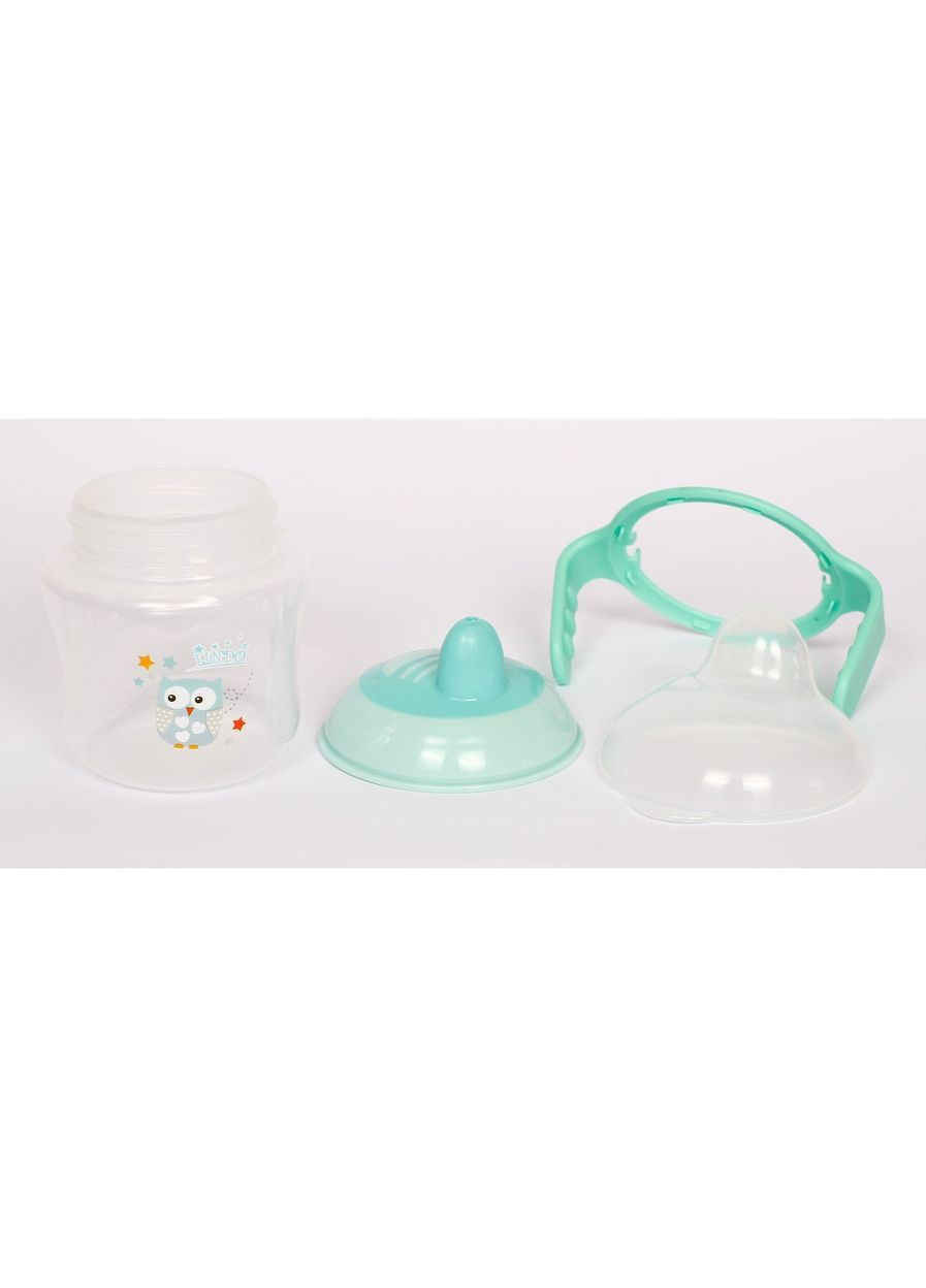 Поїльник-непроливайка, з м'яким носиком, 6+ міс., 150 мл, зелений () Lindo LI 710 зел (370269090)