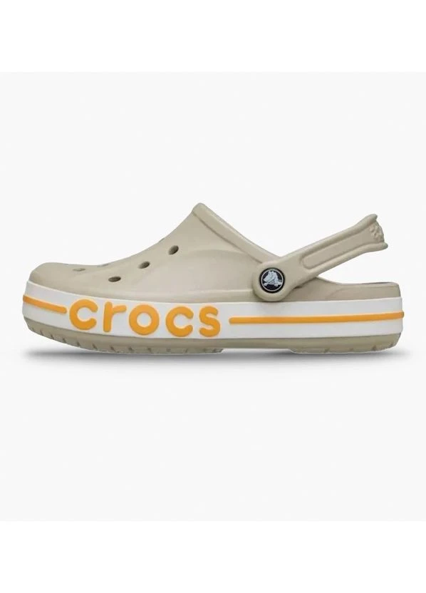 Бежевые летние тапочки bayaband beige 205089-2v3 Crocs