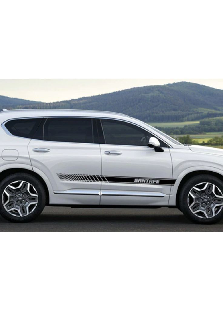 Смуги на авто 3D TUNING STUDIO Хюндай Санта Фе 980х100х0.060мм=4штуки No Brand (362499432)